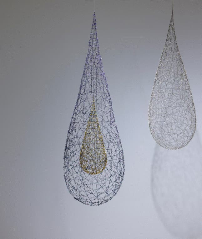 24/09/02 보도 – Installations that combine steel, hanji shown at Artcube 2R2